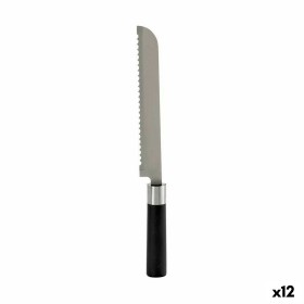 Serrated Knife 3,5 x 2 x 33 cm Stainless steel Plastic (12 Units) by Kinvara, Bread Knives - Ref: S3623838, Price: 22,07 €, D...