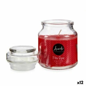 Bougie Parfumée Fruits rouges 7 x 10 x 7 cm (12 Unités) de Acorde, Bougies - Réf : S3623864, Prix : 19,97 €, Remise : %