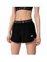 Damen-Sportshorts 4F Quick-Drying Schwarz | Tienda24 Tienda24.eu