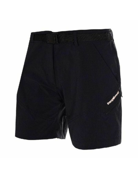 Pantalones Cortos Deportivos para Mujer Trangoworld Yittu Negro | Tienda24 Tienda24.eu