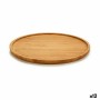 Vassoio per aperitivi Rotonda Marrone Bambù 30 x 1,5 x 30 cm (12 Unità) di Kinvara, Piatti e teglie - Rif: S3623922, Prezzo: ...