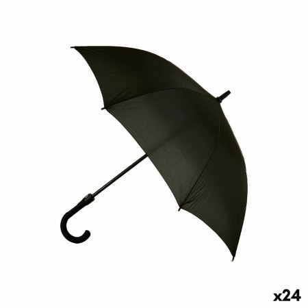 Parapluie Noir Métal Tissu 100 x 100 x 84 cm (24 Unités) de BigBuy Home, Parapluies cannes - Réf : S3623984, Prix : 118,66 €,...