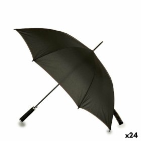 Umbrella Black Polyester 100 x 100 x 85 cm (24 Units) by BigBuy Home, Stick Umbrellas - Ref: S3623987, Price: 98,63 €, Discou...