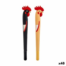 Pen Rooster (48 Units) by Pincello, Stick Ballpoint Pens - Ref: S3624002, Price: 48,42 €, Discount: %