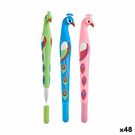 Stift Pfau (48 Stück) von Pincello, Einweg-Kugelschreiber - Ref: S3624003, Preis: 48,42 €, Rabatt: %