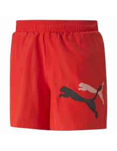 Pantaloni Corti Sportivi da Uomo Puma Ess+ Logo Power Cat For All Time Rosso da Puma, Uomo - Ref: S64109326, Precio: 29,10 €,...