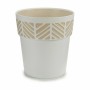 Self-watering flowerpot Stefanplast Orfeo White Plastic 25 x 25 x 25 cm (6 Units) by Stefanplast, Flower Pots - Ref: S3624016...