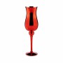 Portavelas Cristal Rojo 13,5 x 4,5 x 13,5 cm (6 Unidades) de Gift Decor, Candelabros y portavelas - Ref: S3624042, Precio: 33...