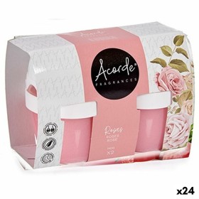 Air Freshener Set Roses Gel (24 Units) by Acorde, Fragrant Room Sprays - Ref: S3624055, Price: 26,49 €, Discount: %