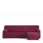 Housse pour chaise longue accoudoir court droit Eysa BRONX Bordeaux 110 x 110 x 310 cm de Eysa, Housses de canapé - Réf : D16...