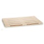 Tablett für Snacks Braun Holz 40 x 2 x 60 cm (12 Stück) von Gift Decor, Teller und Schüsseln - Ref: S3624086, Preis: 77,67 €,...