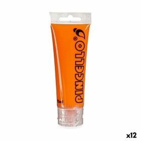 Acrylic paint 75 ml Orange (12 Units) by Pincello, Paints - Ref: S3624160, Price: 10,20 €, Discount: %