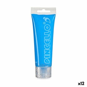 Acrylic paint Neon 75 ml Blue (12 Units) by Pincello, Paints - Ref: S3624170, Price: 6,36 €, Discount: %