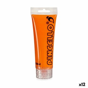 Acrylic paint Orange 120 ml (12 Units) by Pincello, Paints - Ref: S3624178, Price: 13,13 €, Discount: %