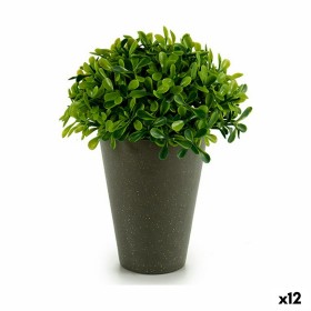 Decorative Plant Plastic 13 x 16 x 13 cm Green Grey (12 Units) by Ibergarden, Artificial Plants - Ref: S3624278, Price: 29,39...