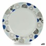 Plato de Postre Círculos Porcelana 19 x 2 x 19 cm (10 Unidades) de BigBuy Home, Platos y fuentes - Ref: S3624282, Precio: 19,...