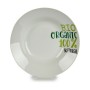 Deep Plate Organic White Green Ø 20,6 cm Porcelain (10Units) by BigBuy Home, Plates and dishes - Ref: S3624284, Price: 20,58 ...