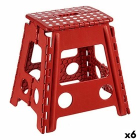 Folding Stool Plastic 39 x 22 x 29 cm (6 Units) by Kipit, Stepstools - Ref: S3624363, Price: 60,90 €, Discount: %