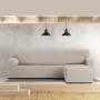 Abdeckung für Chaiselongue mit kurzem Arm rechts Eysa JAZ Beige 120 x 120 x 360 cm von Eysa, Sofas & Lovechairs - Ref: D16071...