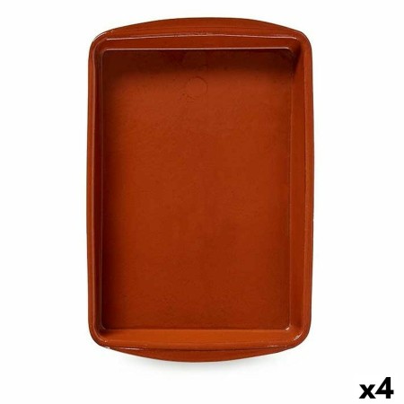 Ofenschüssel Steingut 4 Stück 40 x 5 x 26,5 cm | Tienda24 - Global Online Shop Tienda24.eu