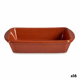 Oven Dish Baked clay Rectangular 14,5 x 4 x 20 cm (16 Units) by La Dehesa, Roasting Pans - Ref: S3624435, Price: 42,35 €, Dis...