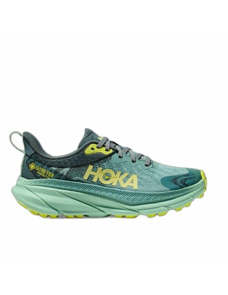 Zapatillas de Running para Adultos HOKA Challenger Atr 7 Gtx Verde Aguamarina Mujer | Tienda24 Tienda24.eu