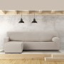 Funda para chaise longue de brazo corto izquierdo Eysa JAZ Beige 120 x 120 x 360 cm de Eysa, Sofás - Ref: D1607140, Precio: 1...