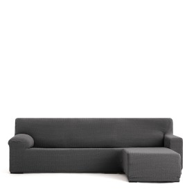 Funda para chaise longue de brazo corto derecho Eysa JAZ Gris oscuro 120 x 120 x 360 cm de Eysa, Sofás - Ref: D1607141, Preci...