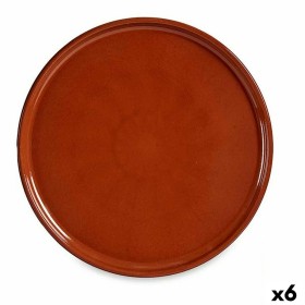 Pizza Plate Baked clay 32 x 2 x 32 cm (6 Units) by La Dehesa, Plates and dishes - Ref: S3624470, Price: 30,73 €, Discount: %