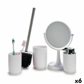 Bath Set White polypropylene (6 Units) by Berilo, Bathroom Accessory Sets - Ref: S3624487, Price: 75,87 €, Discount: %