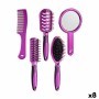 Ensemble de peignes/brosses Violet Plastique (8 Unités) de Berilo, Brosses - Réf : S3624490, Prix : 61,90 €, Remise : %