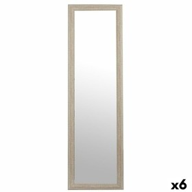 Miroir Gris Bois Verre 38,3 x 3 x 135 cm (6 Unités) de Gift Decor, Miroirs en pied - Réf : S3624493, Prix : 99,27 €, Remise : %