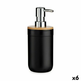 Buy Soap Dispenser Black Bamboo polypropylene 350