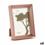 Photo frame 12 x 3,3 x 17,3 cm Pink Copper Plastic Glass (6 Units) by Gift Decor, Table and wall frames - Ref: S3624543, Pric...