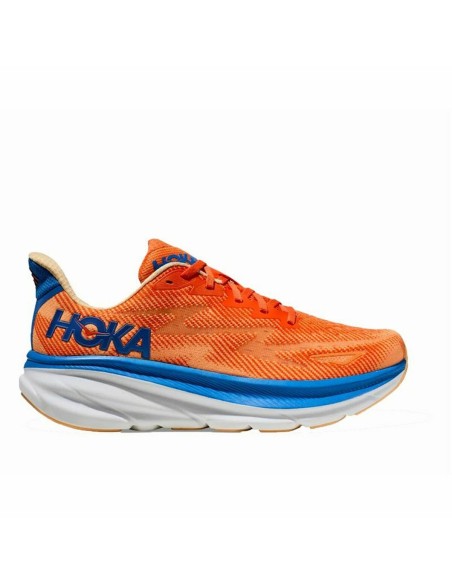 Zapatillas de Running para Adultos HOKA Clifton 9 Naranja Hombre | Tienda24 Tienda24.eu