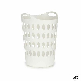 Laundry basket DKD Home Decor White Mouse Children's Fibre (38 x 38 x 54 cm) | Tienda24 - Global Online Shop Tienda24.eu