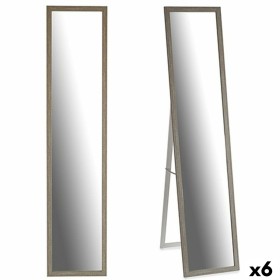 Free standing mirror Grey Wood Crystal 44 x 32,5 x 120 cm (6 Units) by Gift Decor, Floor Mirrors - Ref: S3624614, Price: 76,5...