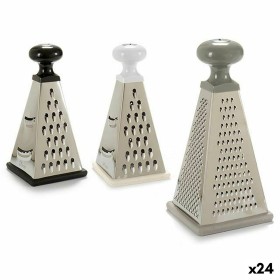 Grater Multiple Triangular Stainless steel 9,5 x 20 x 9,5 cm (24 Units) by Kinvara, Spiralizers, Manual Graters & Slicers - R...