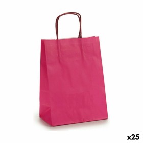 Paper Bag 18 x 8 x 31 cm Pink (25 Units) by Pincello, Gift boxes and bags - Ref: S3624628, Price: 10,49 €, Discount: %