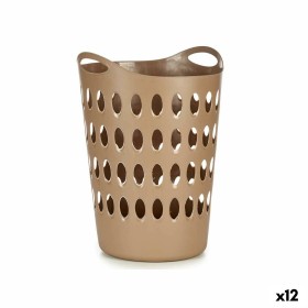 Panier à linge Beige Plastique 50 L 44 x 56 x 41 cm (12 Unités) de Kipit, Corbeilles à linge - Réf : S3624680, Prix : 61,75 €...