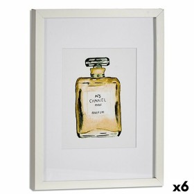 Cuadro CH Nº5 Perfume Vidrio Aglomerado 33 x 3 x 43 cm (6 Unidades) de Gift Decor, Pinturas artísticas - Ref: S3624715, Preci...