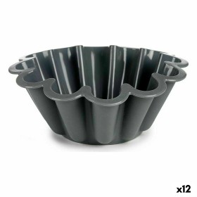 Molde para Flan Alto Silicona 1,5 L 24,5 x 8,5 x 24,5 cm (12 Unidades) de Kinvara, Moldes para tartas y bizcochos - Ref: S362...