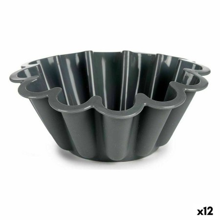 Flan Mould Height Silicone 1,5 L 24,5 x 8,5 x 24,5 cm (12 Units) by Kinvara, Cake and sponge moulds - Ref: S3624777, Price: 5...