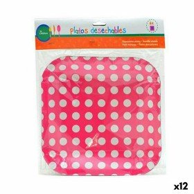 Service de vaisselle Algon Produits à usage unique Carton Floral 3 Pièces 28 cm (24 Unités) | Tienda24 - Global Online Shop Tienda24.eu