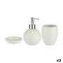 Badezimmer Set Weiß aus Keramik (12 Stück) | Tienda24 - Global Online Shop Tienda24.eu