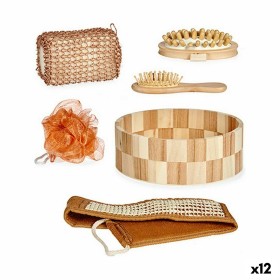 Set de Baño Cesta Marrón (12 Unidades) de Berilo, Juegos de accesorios de baño - Ref: S3624847, Precio: 73,14 €, Descuento: %