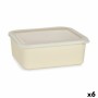 Caja de Almacenaje con Tapa Amarillo 17 x 8 x 23,5 cm (6 Unidades) de BigBuy Home, Cajas y arcones de almacenaje - Ref: S3624...