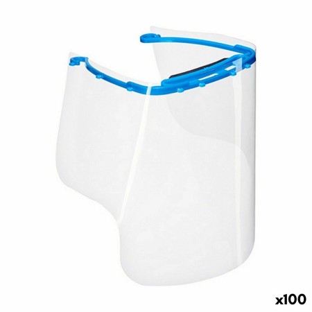 Schermo di Protezione per il Viso Trasparente Plastica (100 Unità) di BigBuy Home, Monouso - Rif: S3624862, Prezzo: 126,94 €,...