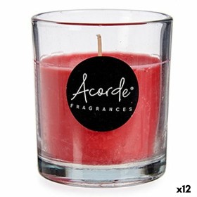 Vela Perfumada Frutos rojos 7 x 7,7 x 7 cm (12 Unidades) de Acorde, Velas - Ref: S3624931, Precio: 20,36 €, Descuento: %