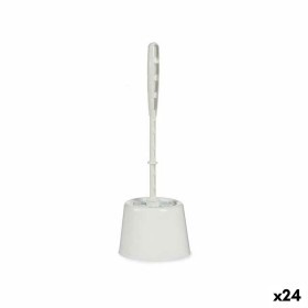 Toilet Brush White Plastic 13 x 36,5 x 13 cm (24 Units) by Berilo, Toilet accessories - Ref: S3624944, Price: 34,10 €, Discou...